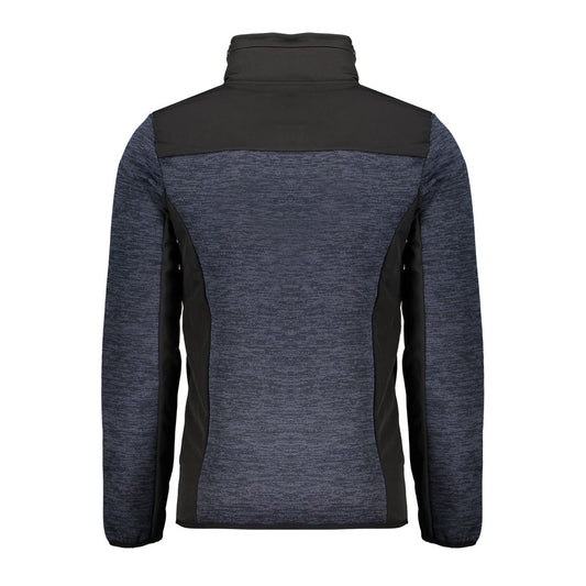 Blue Polyester Men's Sports Jacket-Norway 1963-LabelTerrace.com