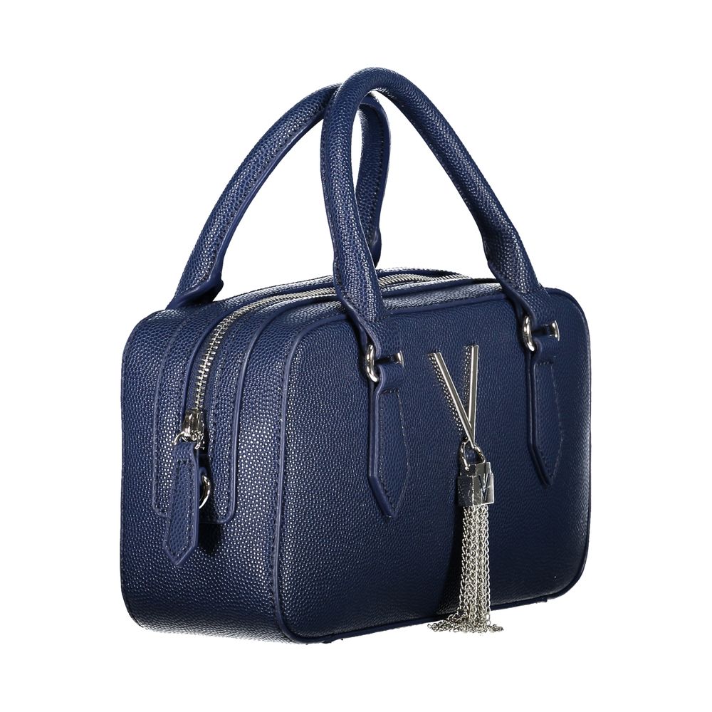 Blue Polyethylene Women Handbag-Mario Valentino-LabelTerrace.com