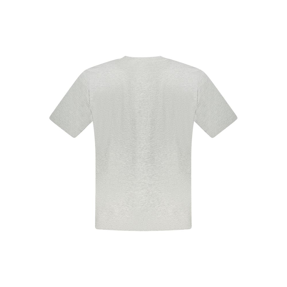 Gray Cotton Men T-Shirt-North Sails-LabelTerrace.com