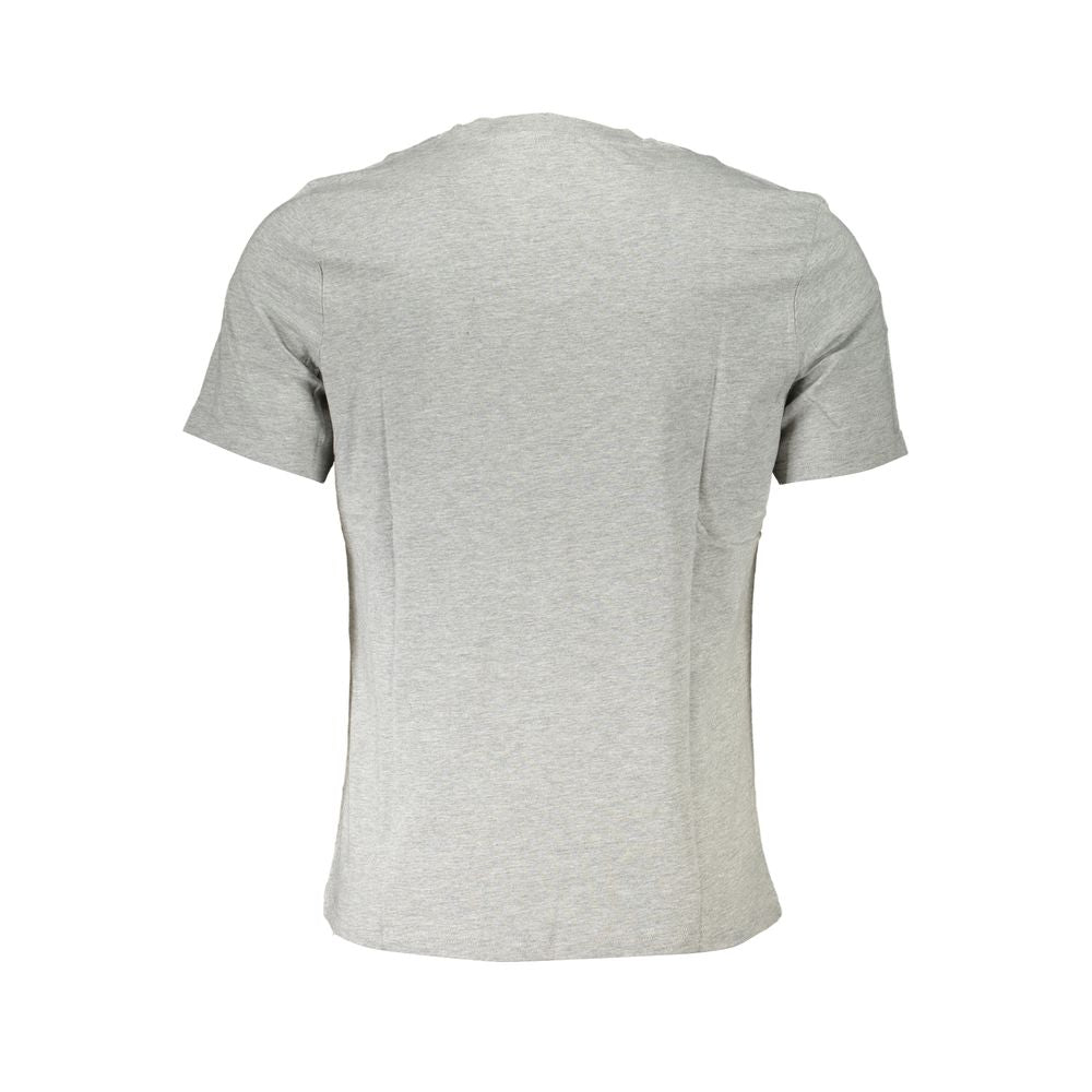 Gray Cotton T-Shirt-North Sails-LabelTerrace.com