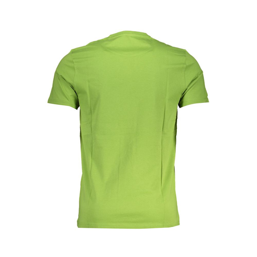 Green Cotton T-Shirt-Harmont & Blaine-LabelTerrace.com
