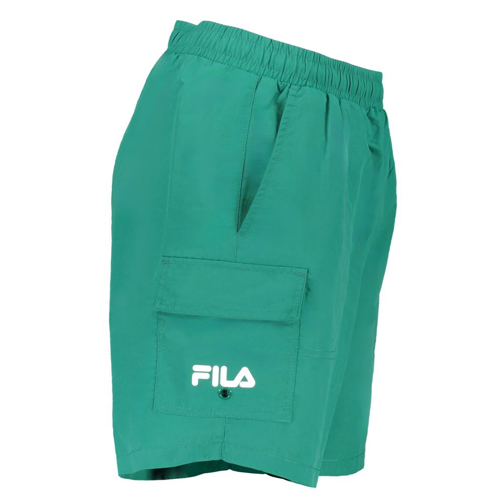 Green Polyamide Swimwear-Fila-LabelTerrace.com