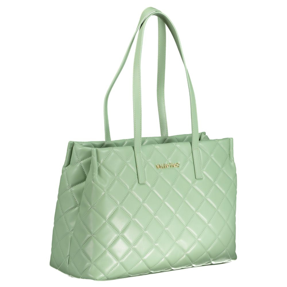 Green Polyethylene Handbag-Mario Valentino-LabelTerrace.com