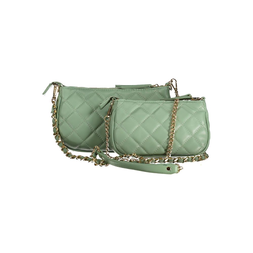 Green Polyethylene Handbag-Mario Valentino-LabelTerrace.com