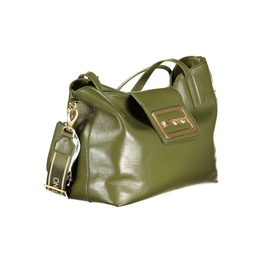 Green Polyethylene Women Handbag-Mario Valentino-LabelTerrace.com