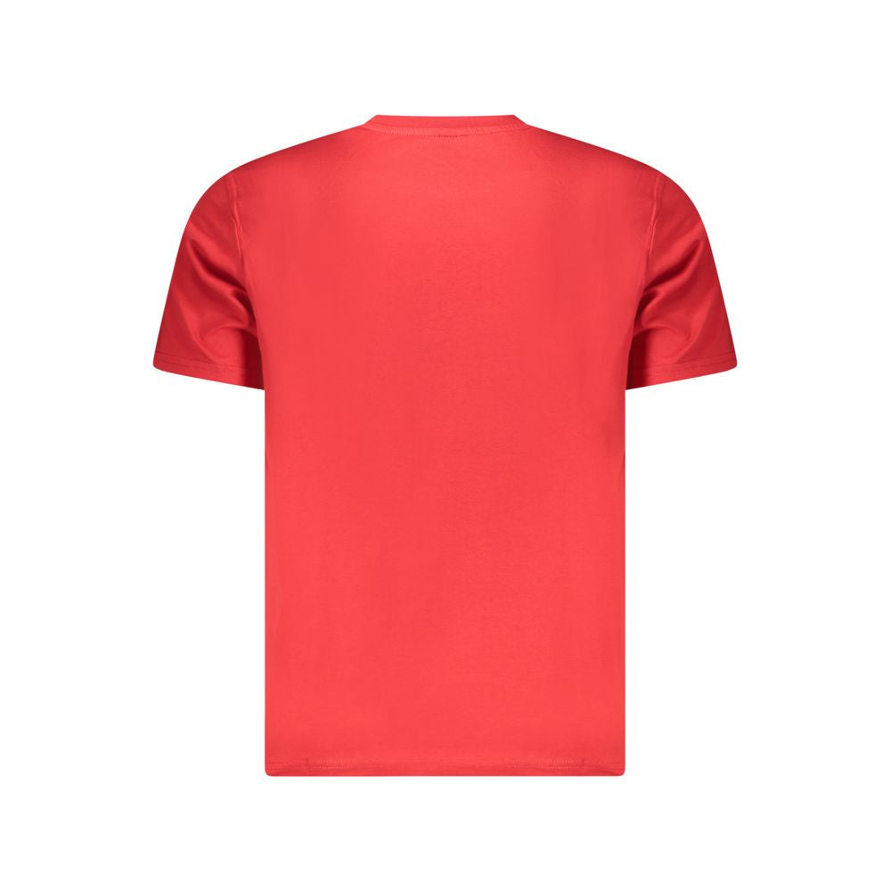Red Cotton Men T-Shirt-North Sails-LabelTerrace.com