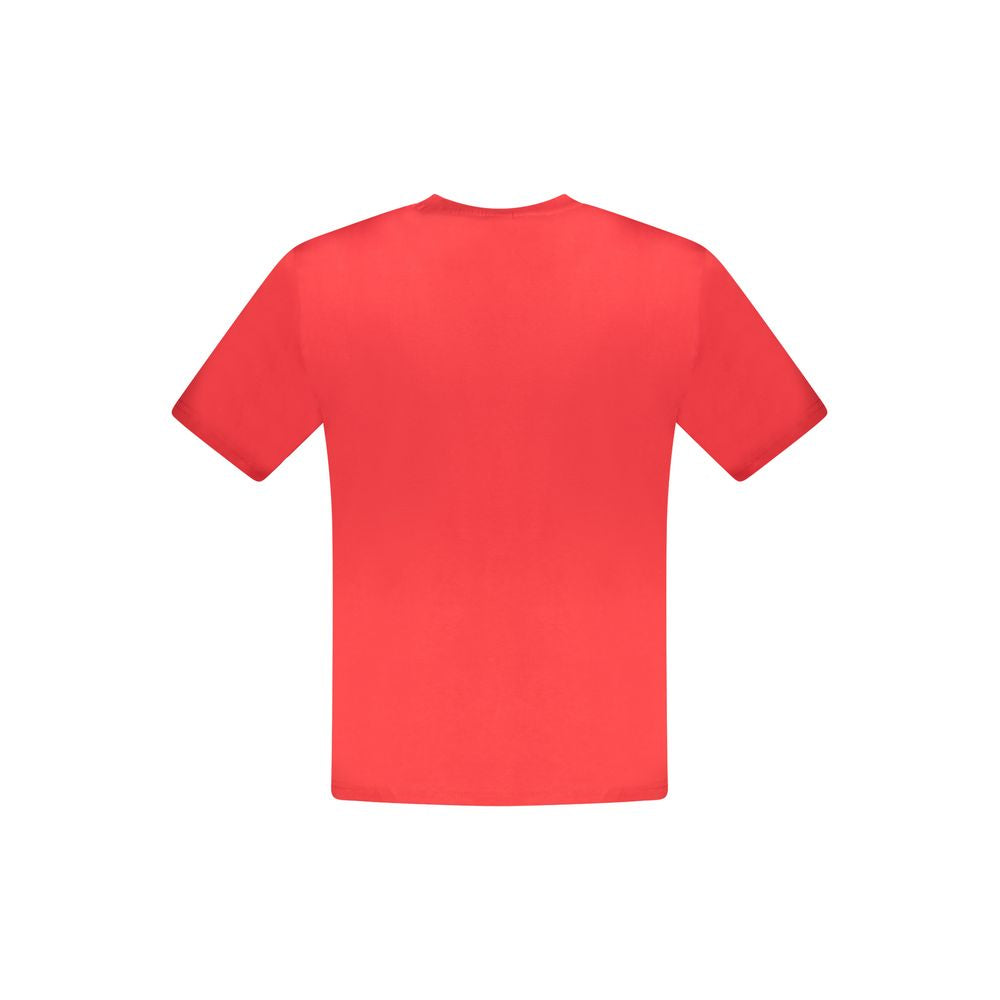 Red Cotton Men T-Shirt-North Sails-LabelTerrace.com