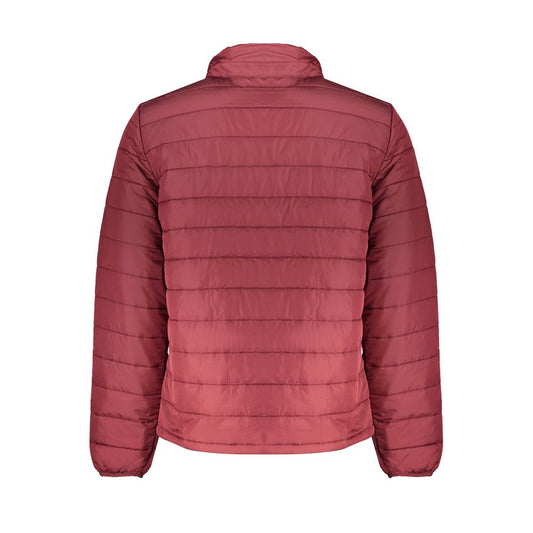 Red Polyester Men's Sports Jacket-Timberland-LabelTerrace.com