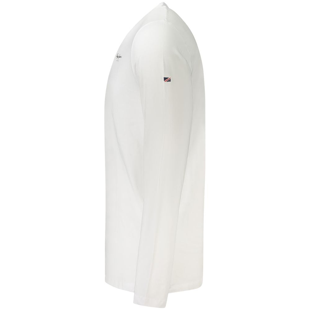 White Cotton Men T-Shirt-Pepe Jeans-LabelTerrace.com