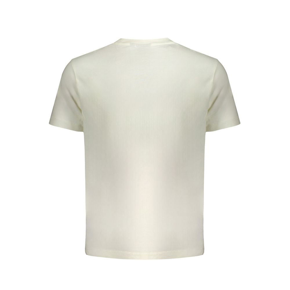 White Cotton T-Shirt-Wrangler-LabelTerrace.com