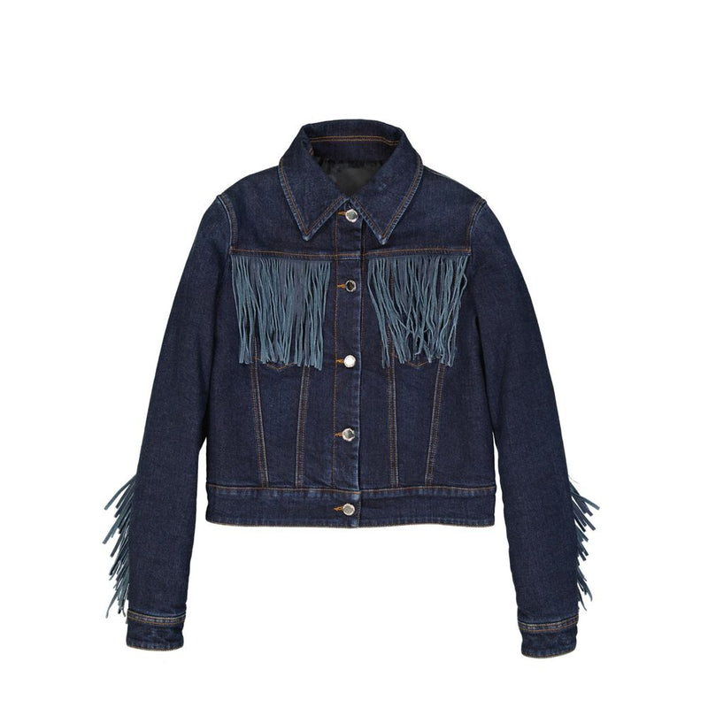 Blue Cotton Denim Jacket
