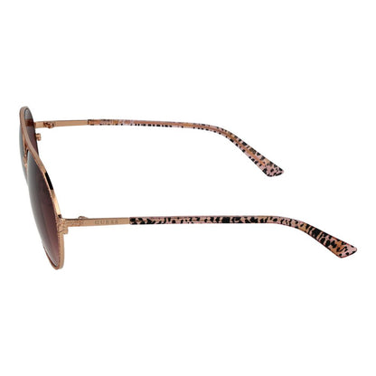 Rose Gold Metal Sunglasses