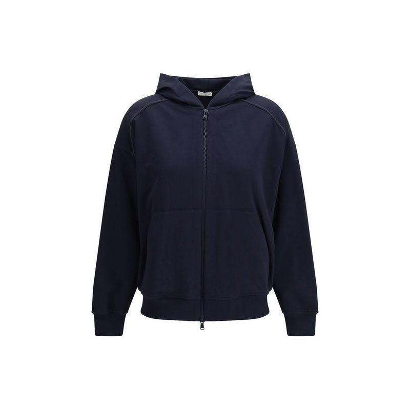 Blue Cotton Sweatshirt