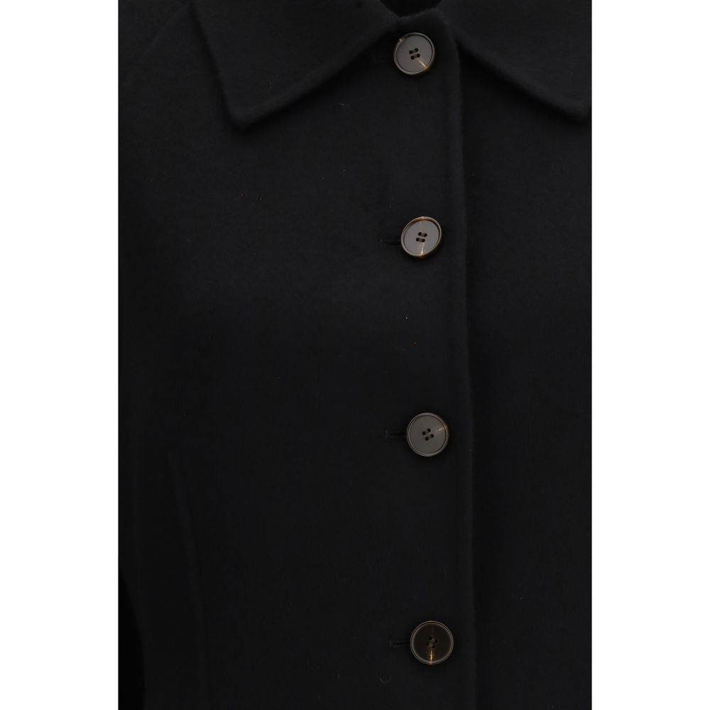 Black Wool Coat