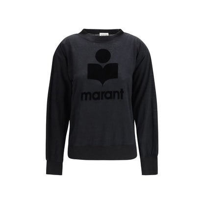 Black Linen Sweatshirt