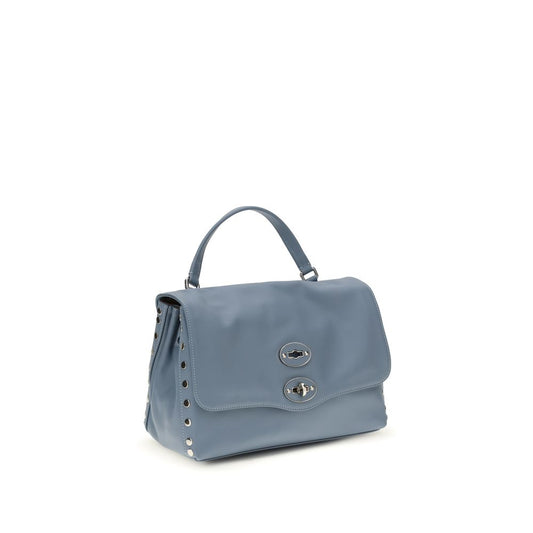 Blue Calf Leather Bos Taurus Shoulder Bag