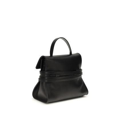 Black Calf Leather Bos Taurus Handbag