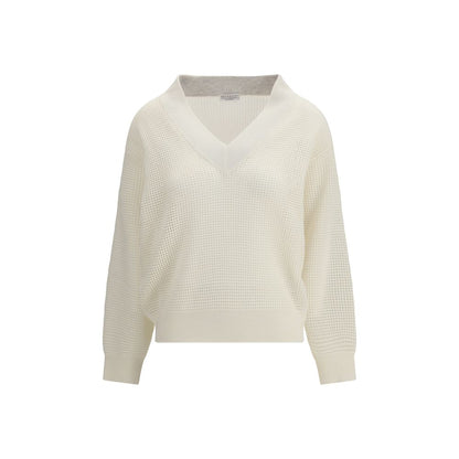 Beige Cashmere Sweater