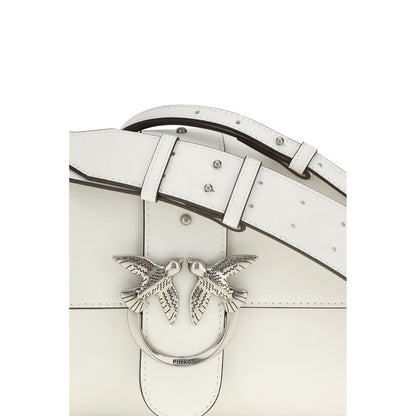 White Leather Shoulder Bag