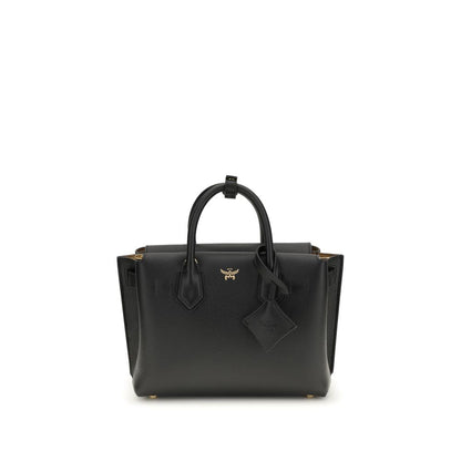 Black Calf Leather Bos Taurus Handbag