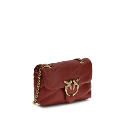 Bordeaux Calf Leather Bos Taurus Shoulder Bag