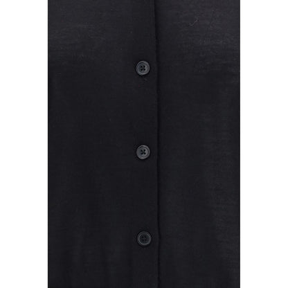 Black Cashmere Cardigan