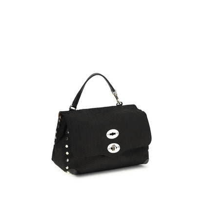 Black Calf Leather Bos Taurus Handbag
