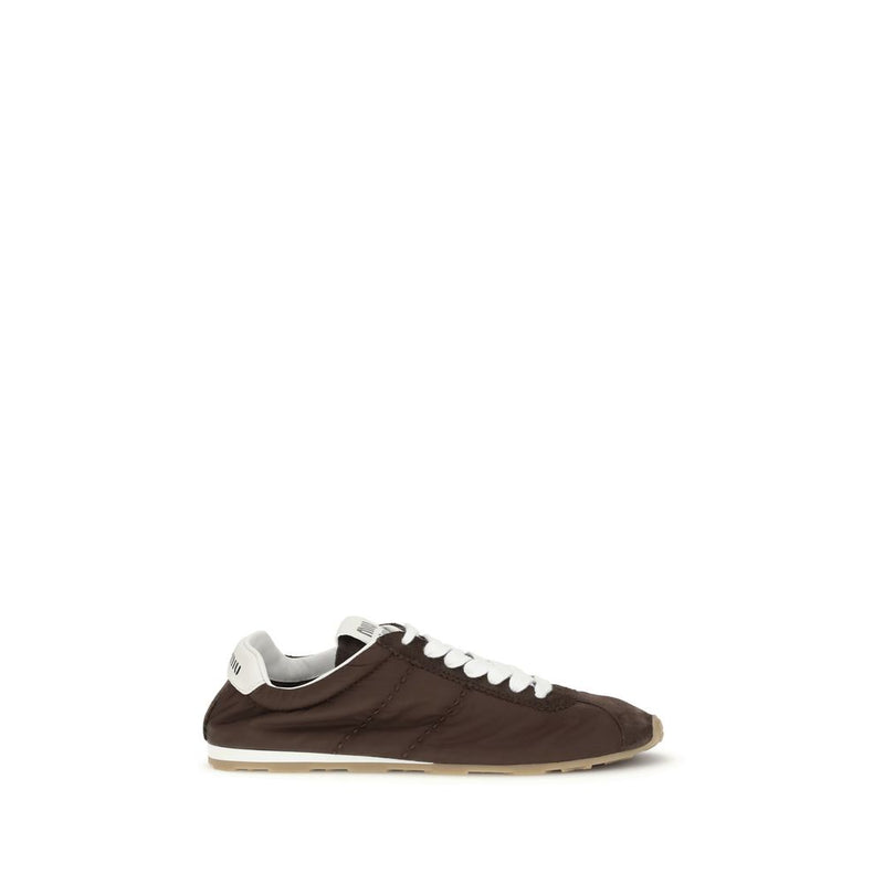 Brown Calf Leather Bos Taurus Low Top Sneakers