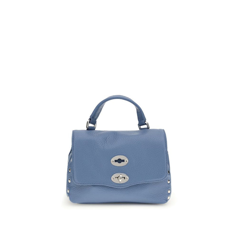 Blue Calf Leather Bos Taurus Shoulder Bag