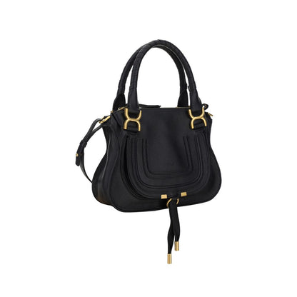 Black Calf Leather Bos Taurus Shoulder Bag