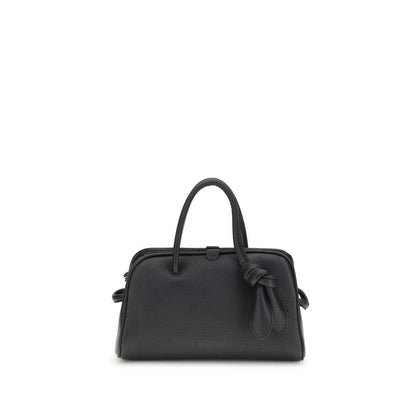 Black Calf Leather Bos Taurus Handbag