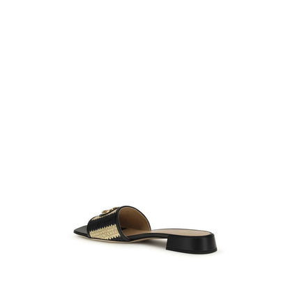 Multicolor Calf Leather Bos Taurus Sandals