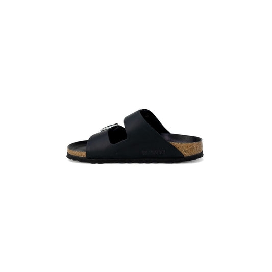 Black Synthetic Slippers