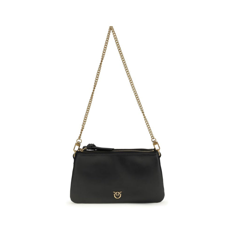 Black Calf Leather Bos Taurus Shoulder Bag
