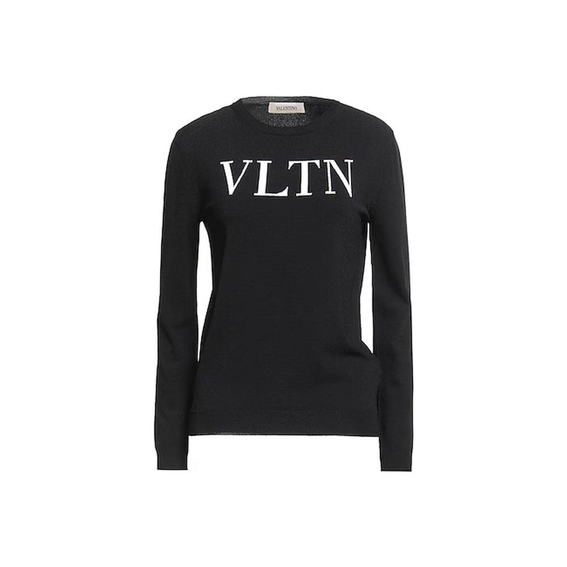 Black Polyamide Sweatshirt