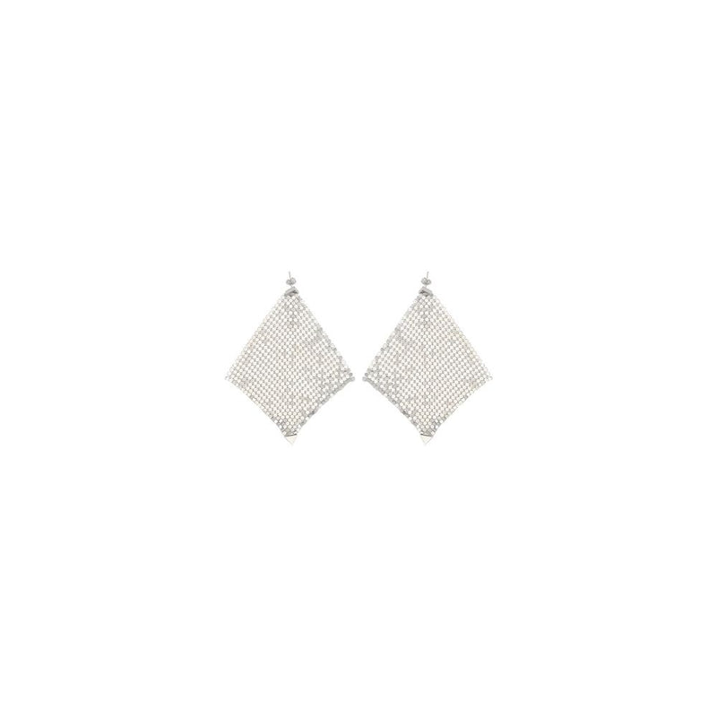 Silver Brass Earrings