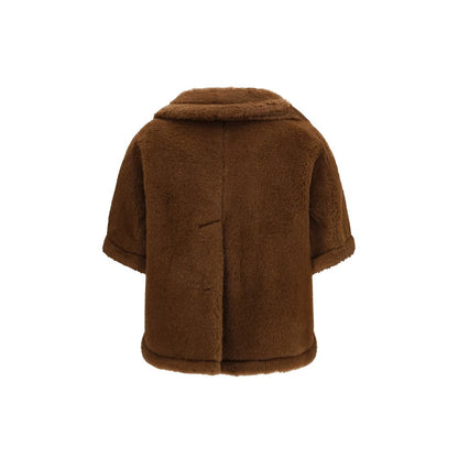 Brown Alpaca Vicugna Pacos Coat