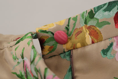 فستان زهري بيج رسمي مع بنطلون بخصر مرتفع