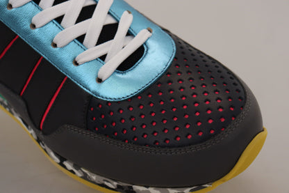 حذاء رياضي متعدد الألوان منخفض الرقبة