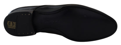 حذاء رسمي من الجلد الأسود