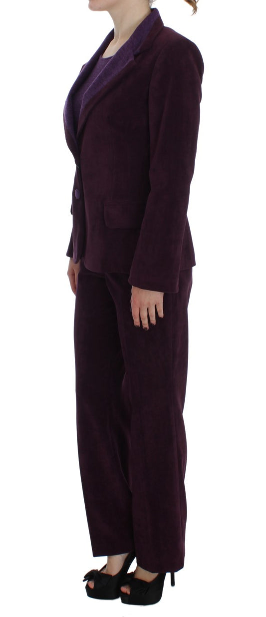Lilla uld-T-shirtsæt