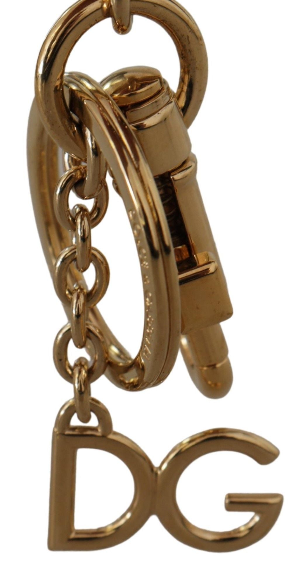 سلسلة مفاتيح من الجلد الأسود #DGLovesLondon وحامل بطاقات وحافظة عملات معدنية