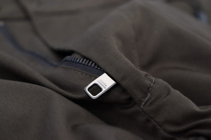 شورت قطني كاجوال أخضر