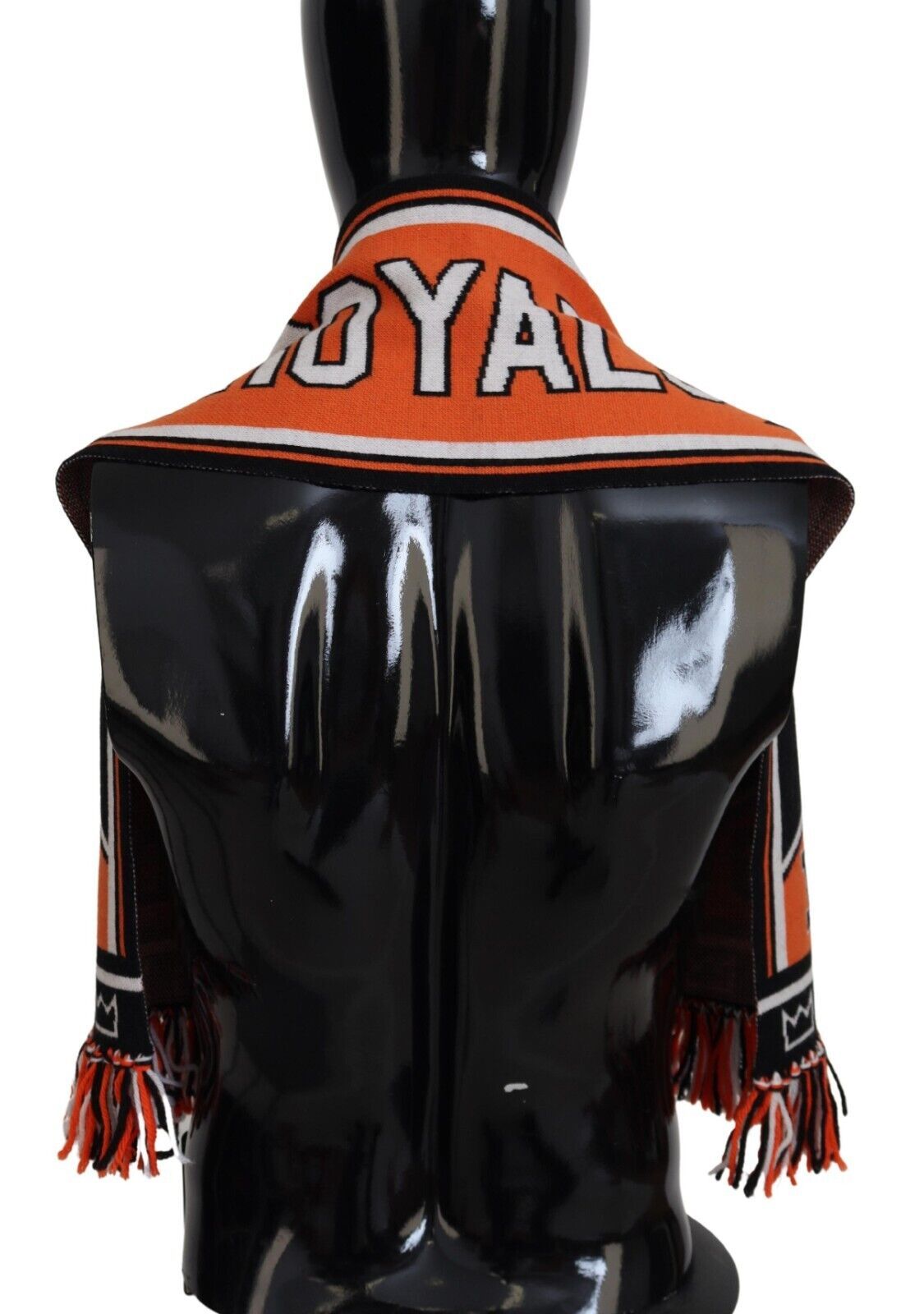 وشاح رجالي متعدد الألوان مطبوع عليه شعار DG