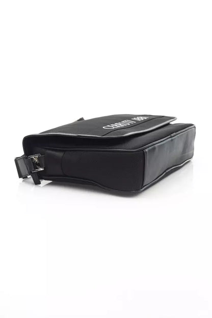 حقيبة كروس نسائية من النايلون الأسود