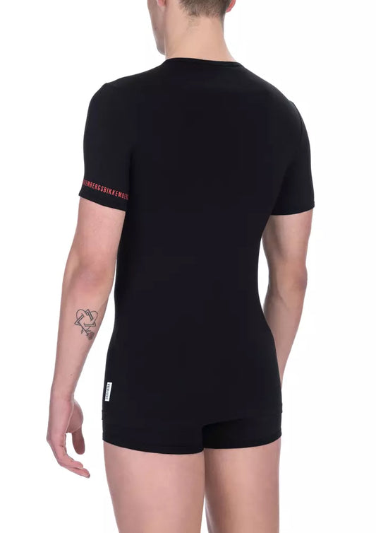 Black Cotton Men's T-Shirt Pack