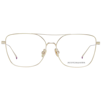 Gold Women Glasses Frame