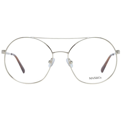 Gold Women Glasses Frame