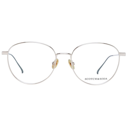 Gold Women Glasses Frame