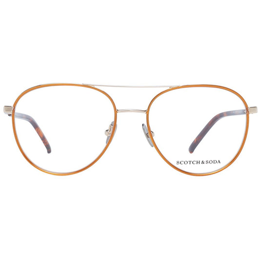 Gold Men Glasses Frame